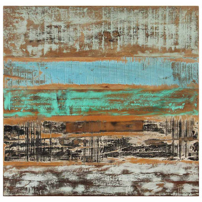Tavolo da Pranzo 82x80x76 cm in Legno Massello di Recupero