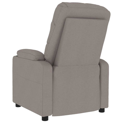 Poltrona Massaggiante Tortora in Tessuto | homemem39