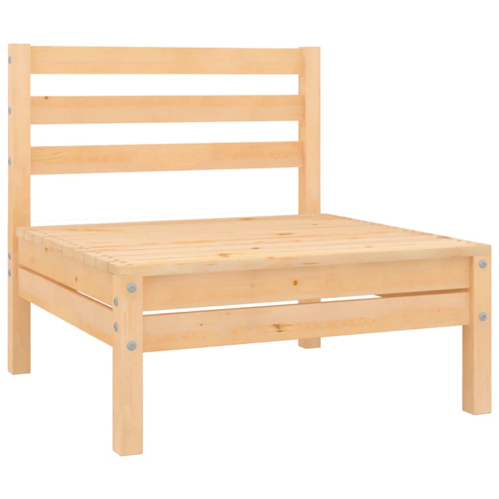 Set Divani da Giardino 4 pz in Legno Massello di Pino | homemem39