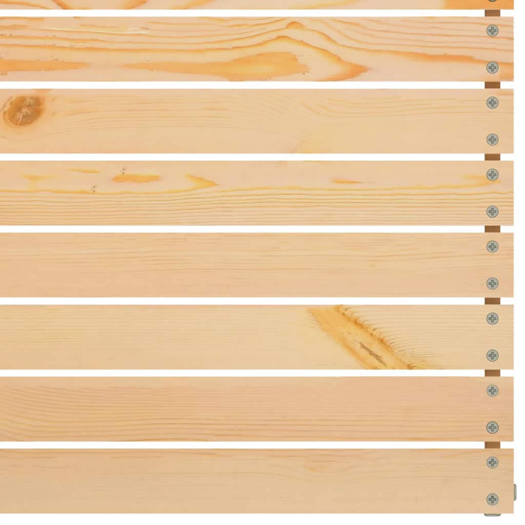 Set Divani da Giardino 6 pz in Legno Massello di Pino