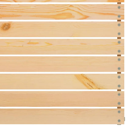 Set Divani da Giardino 8 pz in Legno Massello di Pino