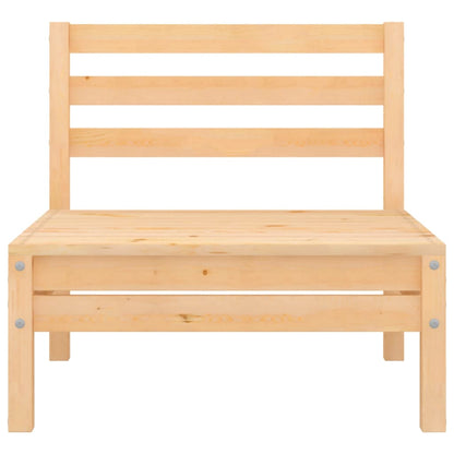 Set Divani da Giardino 8 pz in Legno Massello di Pino