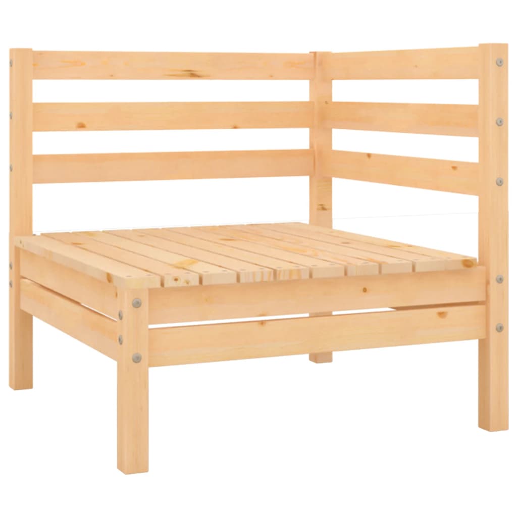 Set Salotto da Giardino 9 pz in Legno Massello di Pino | homemem39