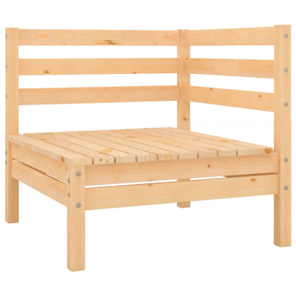 Set Salotto da Giardino 9 pz in Legno Massello di Pino | homemem39