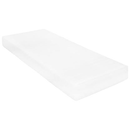 Divano Letto con Materasso 90x200 cm Grigio in Legno di Pino | homemem39