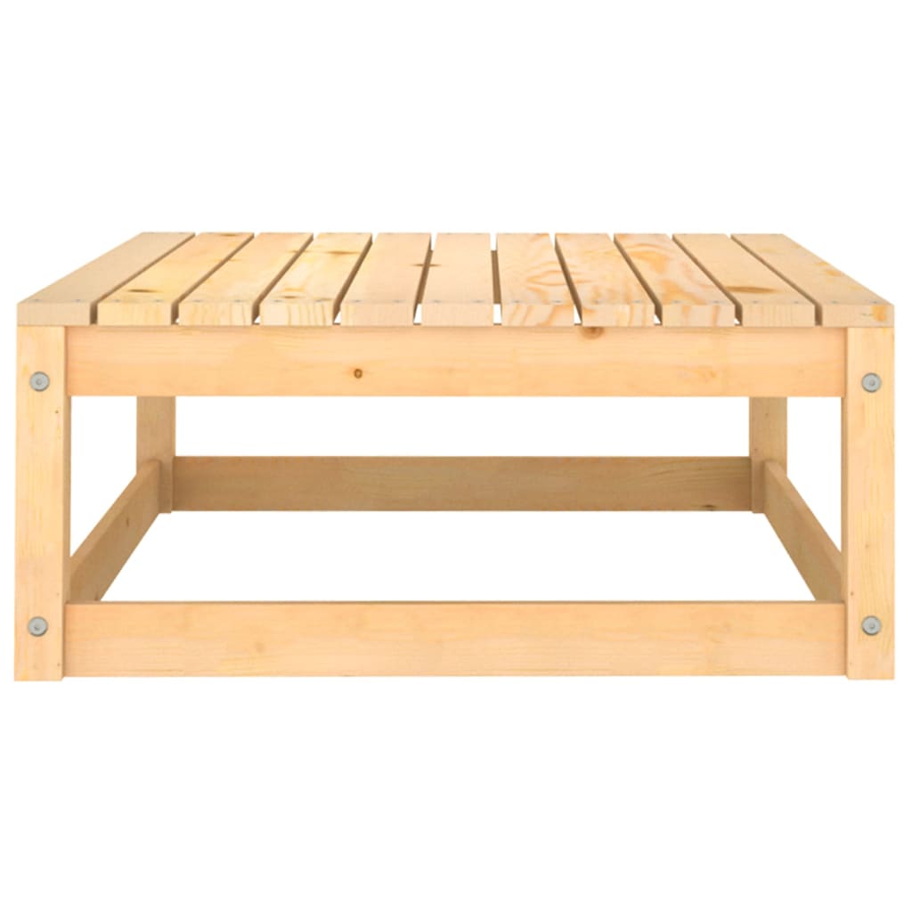 Set Salotto Giardino 8 pz Cuscini Antracite Legno Massello Pino - homemem39