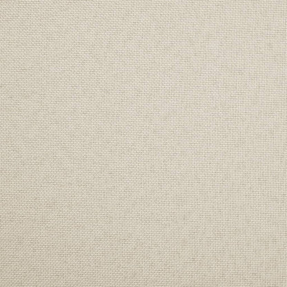 Sgabello con Contenitore Pieghevole Bianco Crema in Simil Lino - homemem39