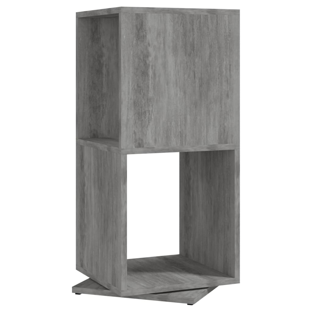 Armadietto Girevole Grigio Cemento 34,5x34,5x75,5cm Truciolato | homemem39