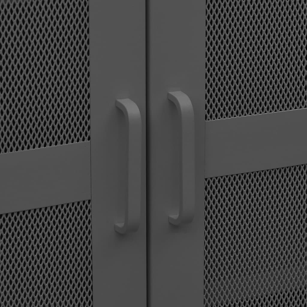 Classificatore Industriale Antracite 70x40x115 cm in Metallo