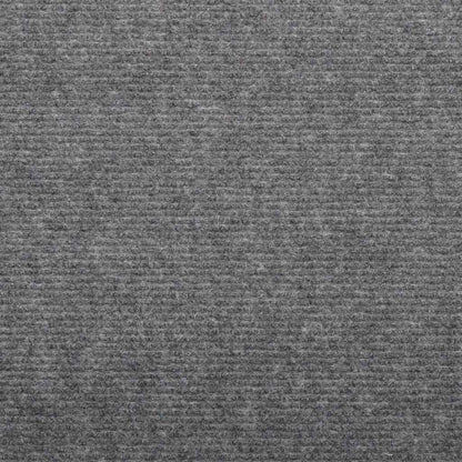 Adhesive Carpets for Stairs 15 pcs 56x17x3 cm Grey