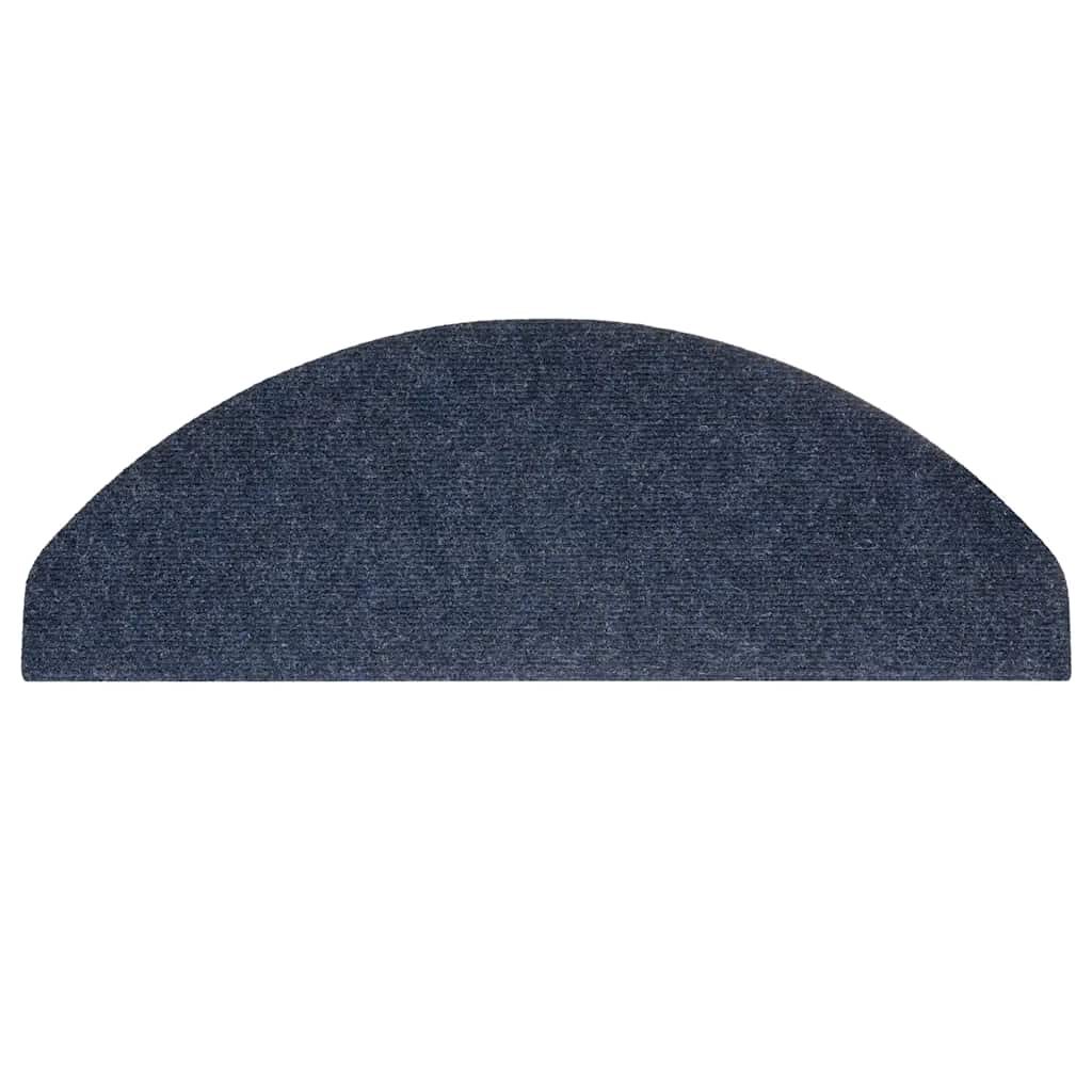 Tappetini Autoadesivi per Scale 15 pz 65x22,5x3,5 cm Blu - homemem39