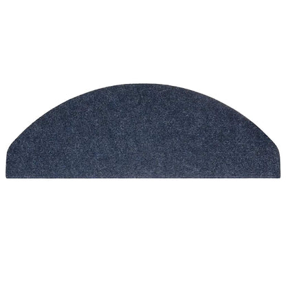 Tappetini Autoadesivi per Scale 15 pz 65x22,5x3,5 cm Blu - homemem39