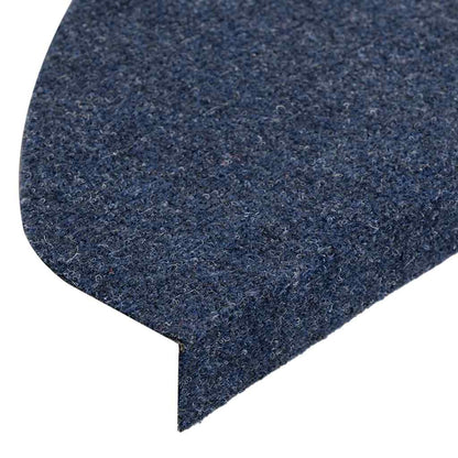 Tappetini Autoadesivi per Scale 15 pz 65x22,5x3,5 cm Blu - homemem39