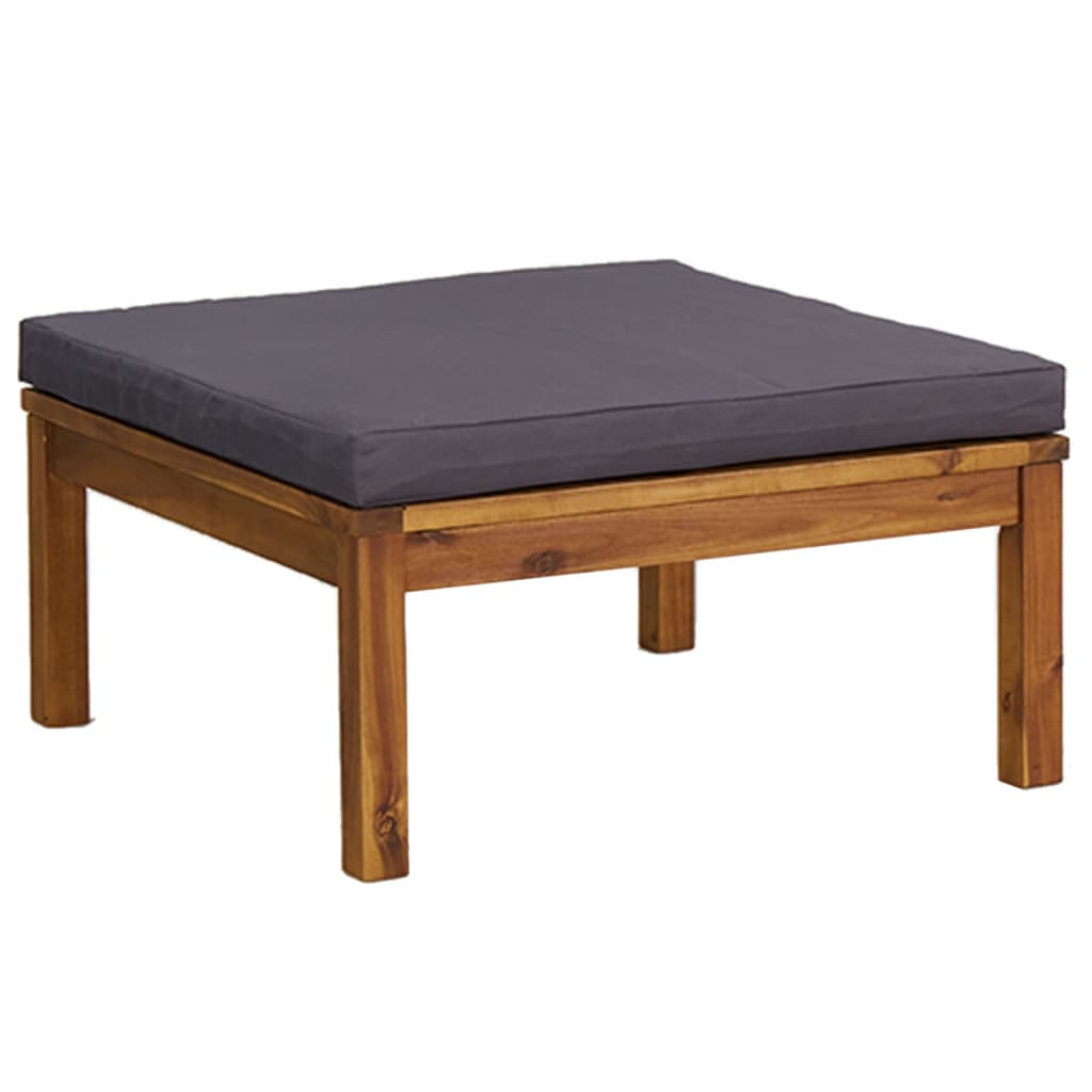 Set Divani da Giardino 3 pz con Cuscini in Massello di Acacia | homemem39