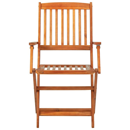 Set da Pranzo da Giardino 7pz 180x90x75cm Legno Massello Acacia