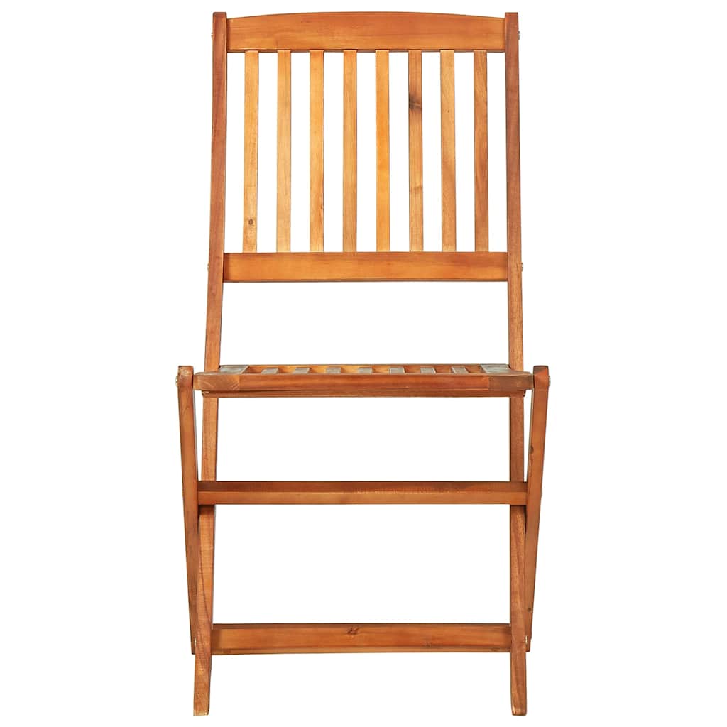Set da Pranzo da Giardino 9 pz 220x90x75 cm Massello di Acacia