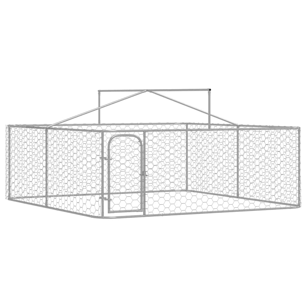 Gabbia per Cani da Esterno con Tetto 300x300x150 cm | homemem39