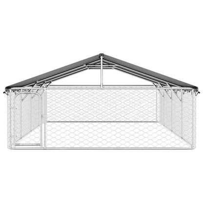 Gabbia per Cani da Esterno con Tetto 600x300x150 cm | homemem39
