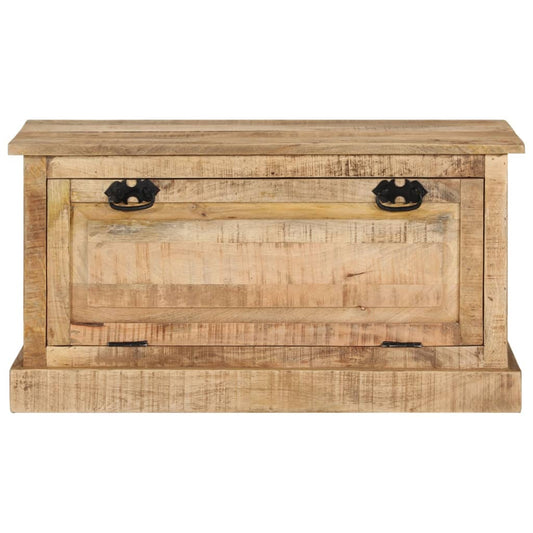 Panca con Scarpiera 85x40x45 cm in Legno Massello di Mango | homemem39
