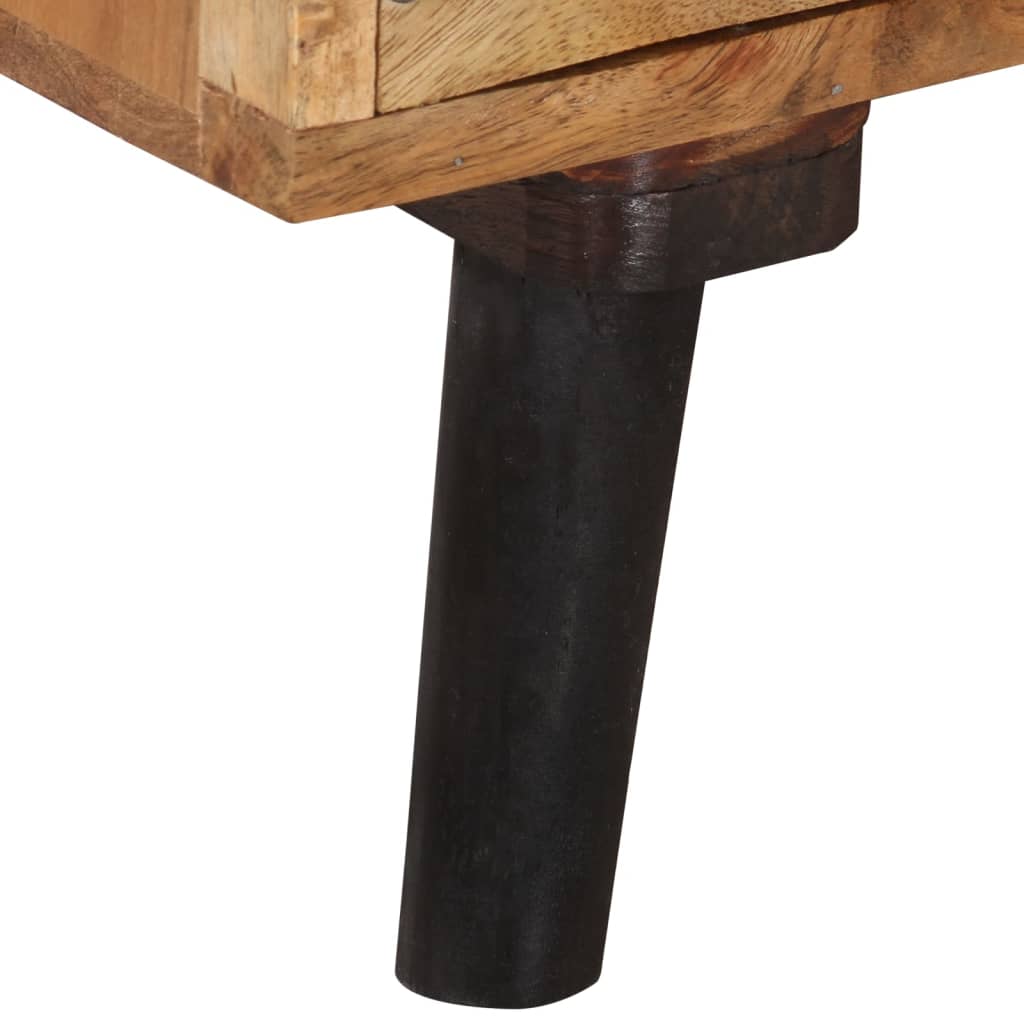 Mobile Porta TV 145x35x35 cm in Legno Massello di Acacia