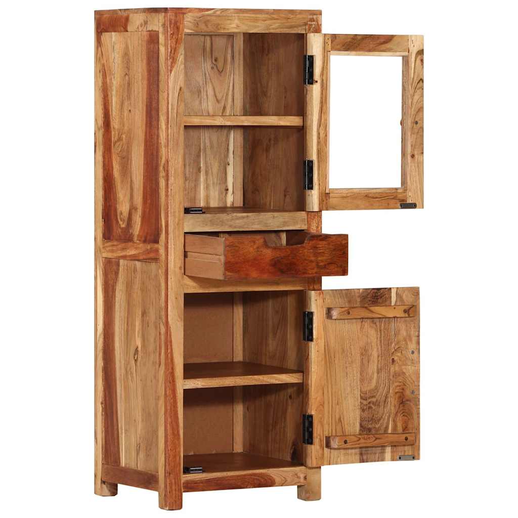 Credenza 40x34x110 cm in Legno Massello d'Acacia | homemem39