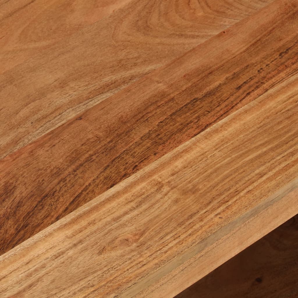 Mobile Porta TV 88x35x40 cm in Legno Massello di Acacia