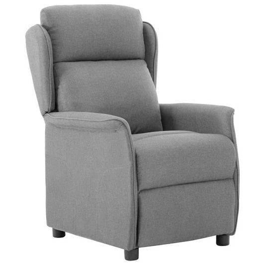 Poltrona reclinabile Grigio chiaro 67.5 x 93.5 x 101.5 cm