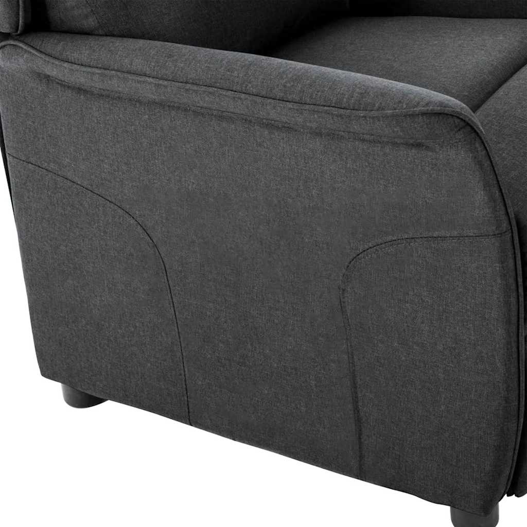 Poltrona reclinabile Grigio scuro 67.5 x 93.5 x 101.5 cm