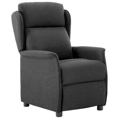 Poltrona reclinabile Grigio scuro 67.5 x 93.5 x 101.5 cm