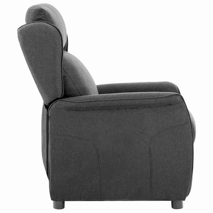 Poltrona reclinabile Grigio scuro 67.5 x 93.5 x 101.5 cm