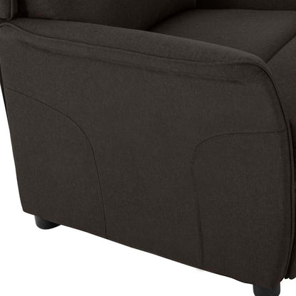 Poltrona reclinabile Marrone scuro 67.5 x 93.5 x 101.5 cm