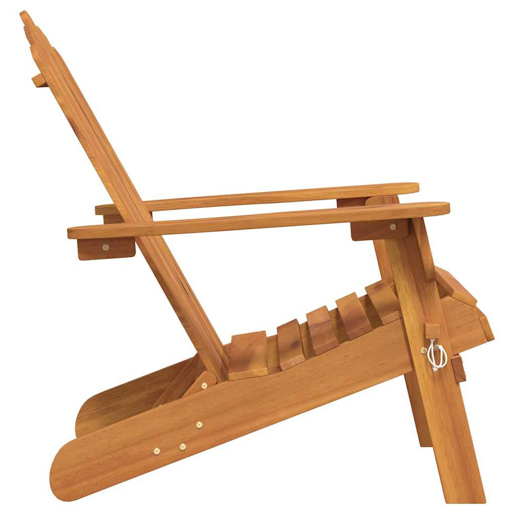 Sedia da Giardino Adirondack in Legno Massello di Acacia | homemem39