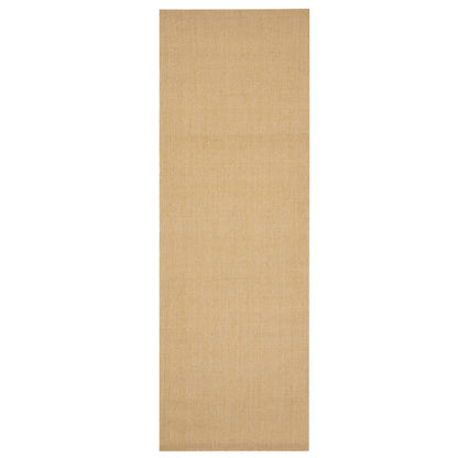 Tappeto in Sisal Naturale 66 x 200 cm - homemem39