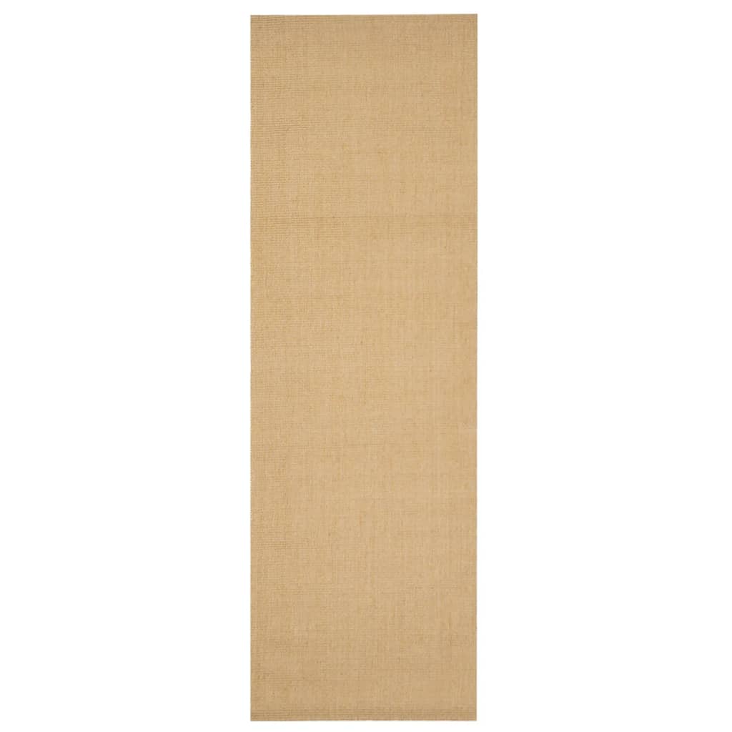 Tappeto in Sisal Naturale 80 x 250 cm - homemem39