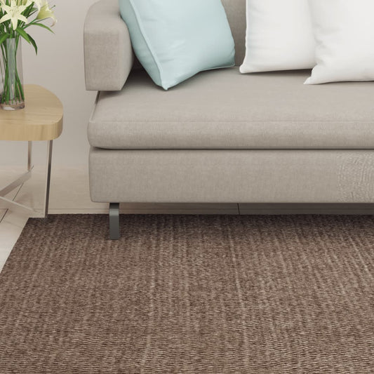 Tappeto in Sisal Naturale 66x350 cm Marrone - homemem39