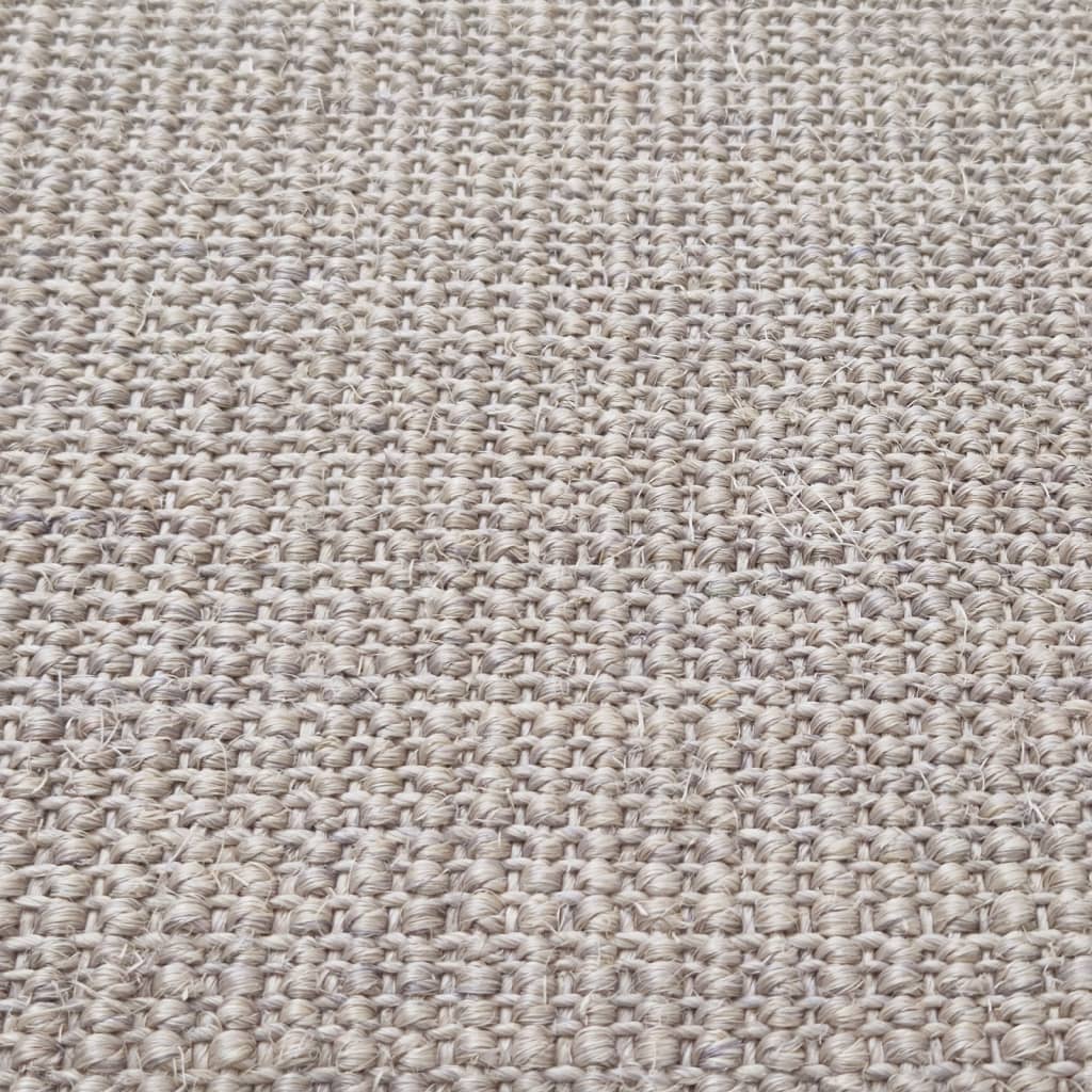 Tappeto in Sisal Naturale 66x300 cm Sabbia