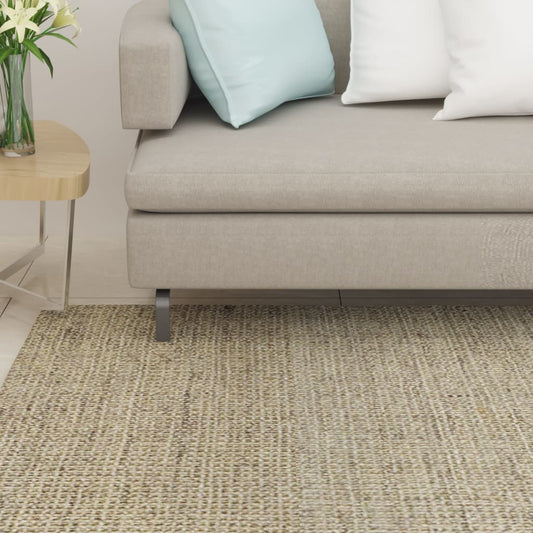 Tappeto in Sisal Naturale 66x350 cm Verde - homemem39