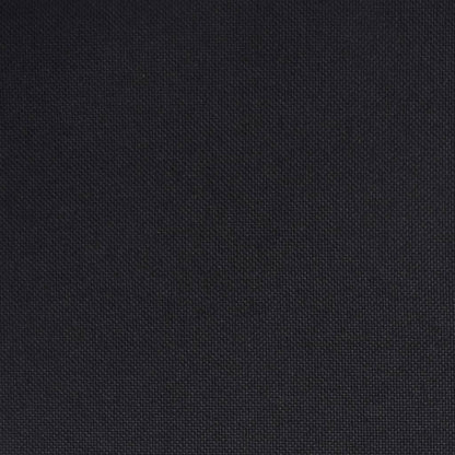 Sedia da Pranzo Girevole Nera in Tessuto