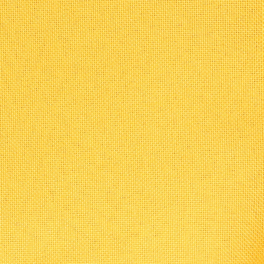 Sedia da Pranzo Girevole Giallo Senape in Tessuto | homemem39