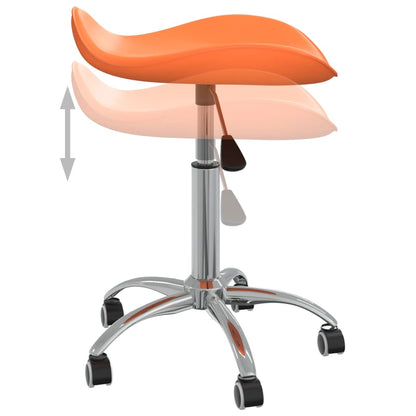Sedia da Ufficio Arancione in Similpelle | homemem39