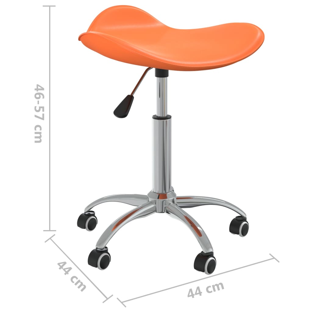 Sedia da Ufficio Arancione in Similpelle | homemem39