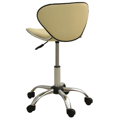 Sedia da Ufficio Crema in Similpelle - homemem39