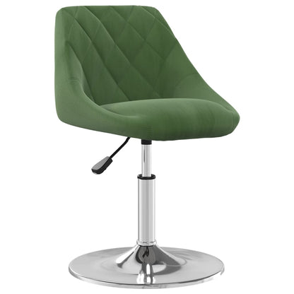 Sedie da Pranzo Girevoli 4 pz Verde Scuro in Velluto | homemem39