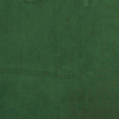 Sgabello Rotondo Verde in Velluto