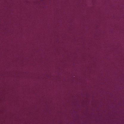 Sgabello Rotondo Viola in Velluto