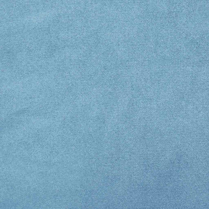 Sgabello Rotondo Azzurro in Velluto - homemem39