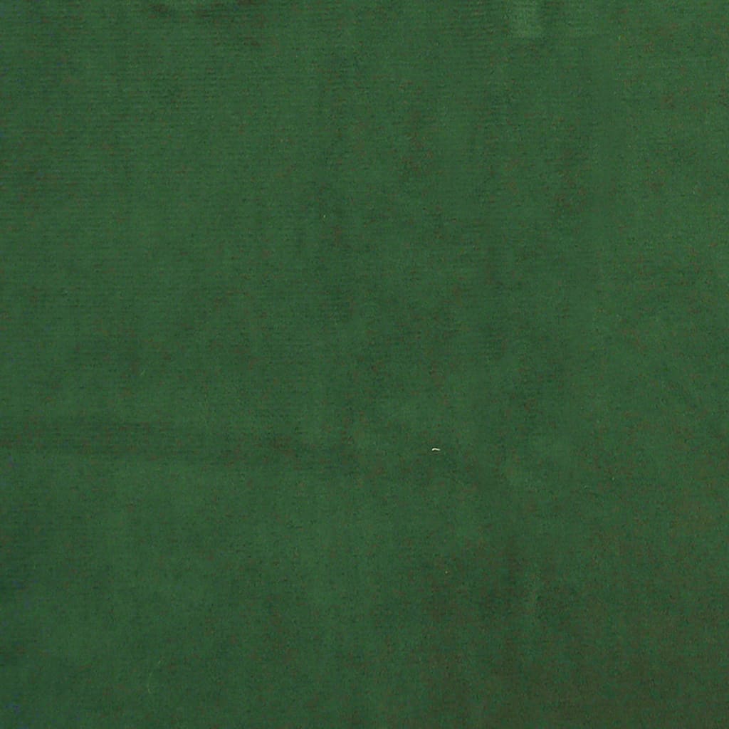 Sgabello Rotondo con Contenitore Verde in Velluto 31 x 37 cm - homemem39