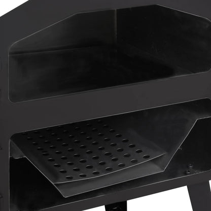 Forno per Pizza da Esterno a Carbone con 2 Pietre Refrattarie | homemem39