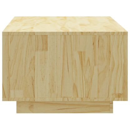 Tavolino da Salotto 110x50x33,5 cm in Legno Massello di Pino | homemem39