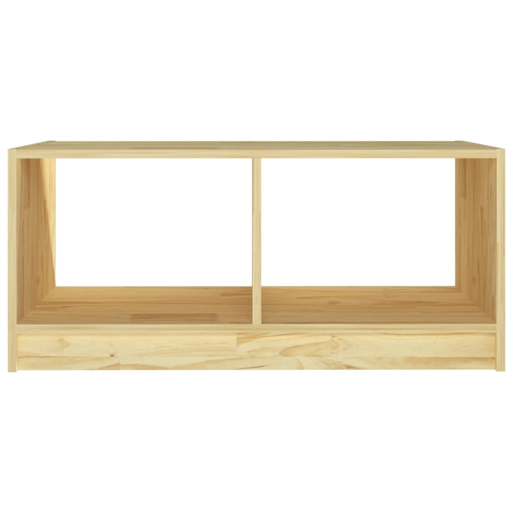Tavolino da Salotto 75x50x33,5 cm Legno Massello di Pino | homemem39